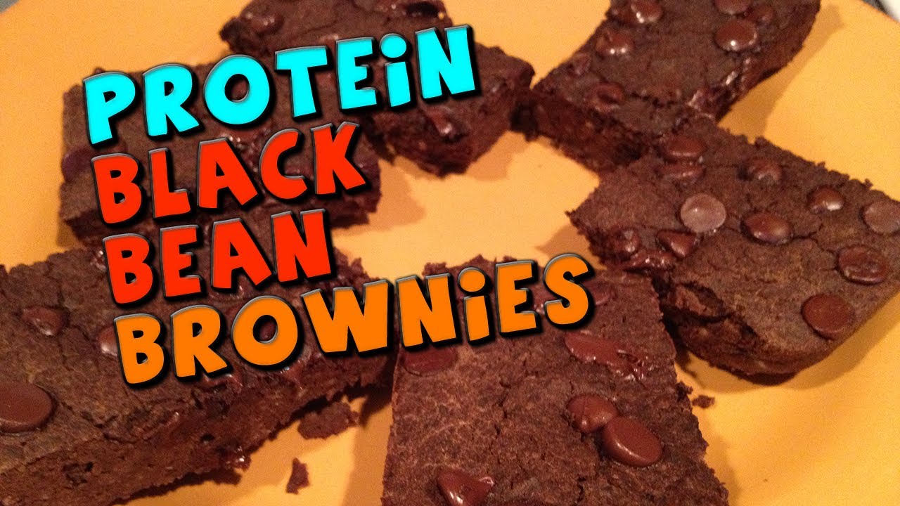 Protein Black Bean Brownies | Healthy Chocolate Brownie Recipe