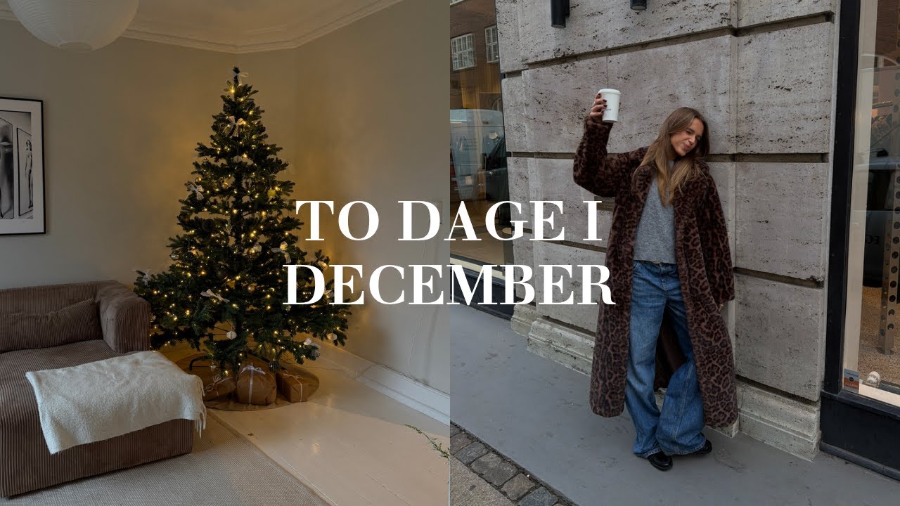 VLOG: tilbage i københavn, pynter op til jul & en svær snak