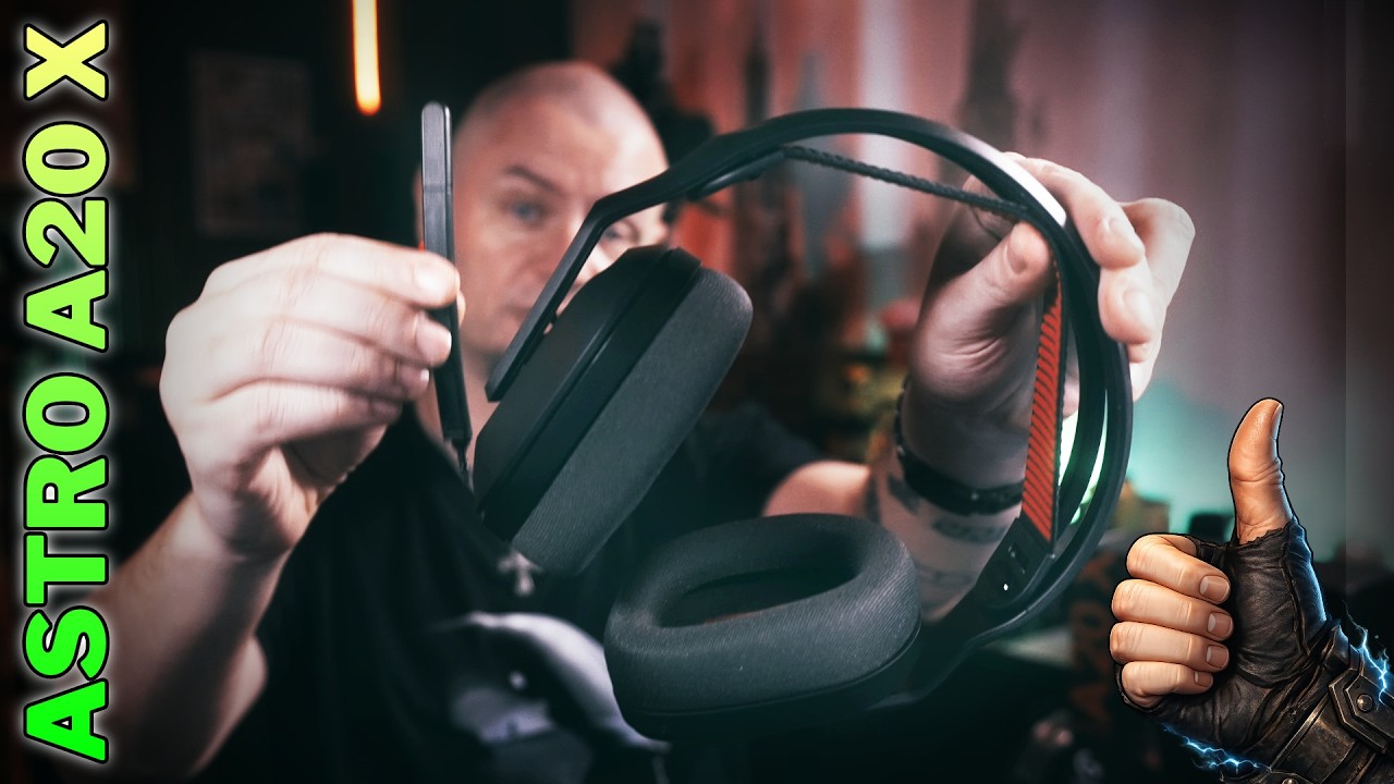 Tohle se fakt povedlo: LOGITECH ASTRO A20 X