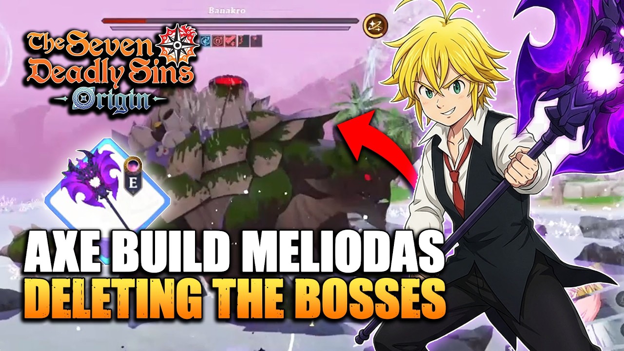 Axe Build is BROKEN - F2P Meliodas Showcase with Builds | The Seven Deadly Sins: Origin