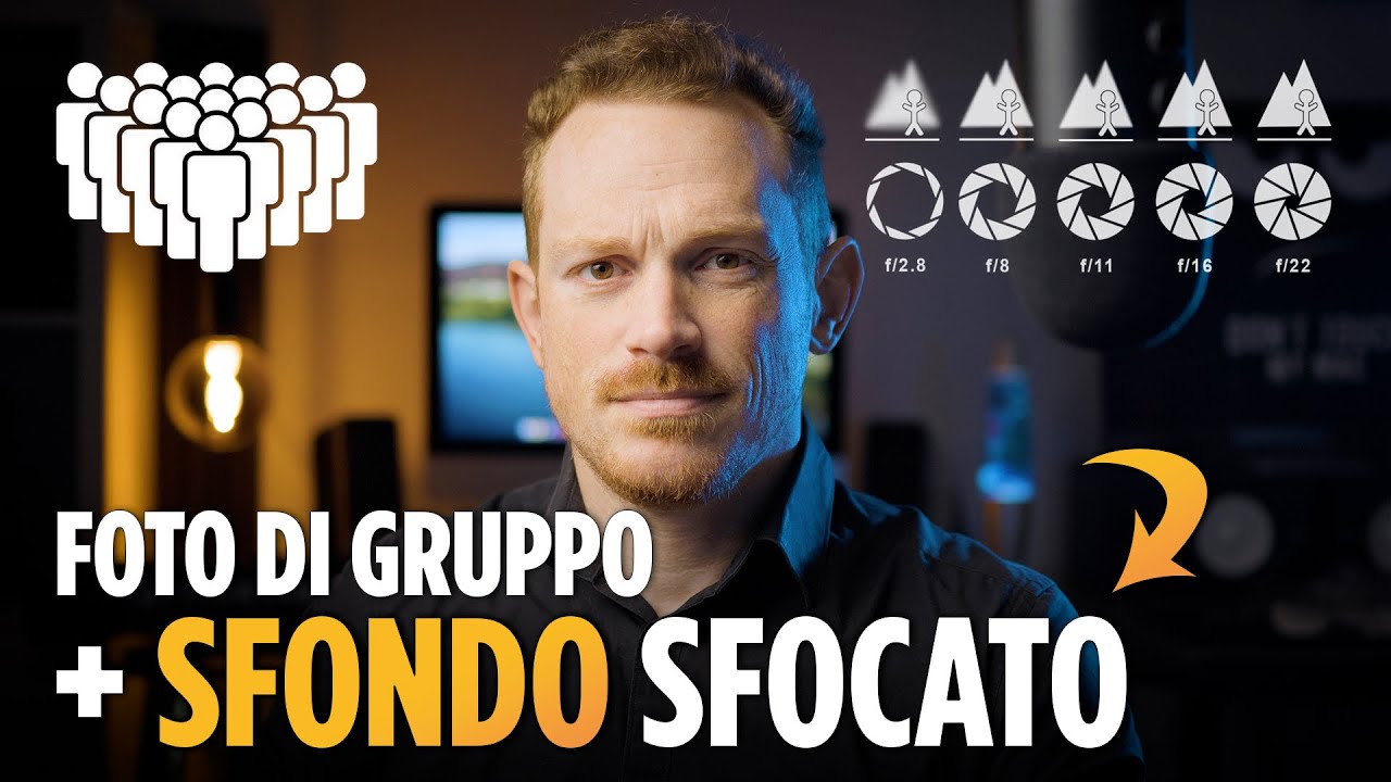 PERCHÉ non VIENE BENE? 📷 COME FARE FOTO di GRUPPO con TANTA GENTE PROBLEMI di MESSA a FUOCO nel 2024