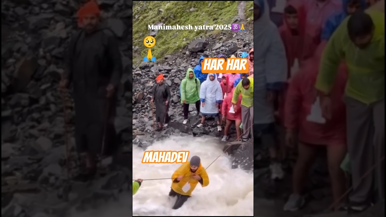 Manimahesh Kailash Yatra Weather And Road conditions #trending #viralshorts #manimahesh #landslide