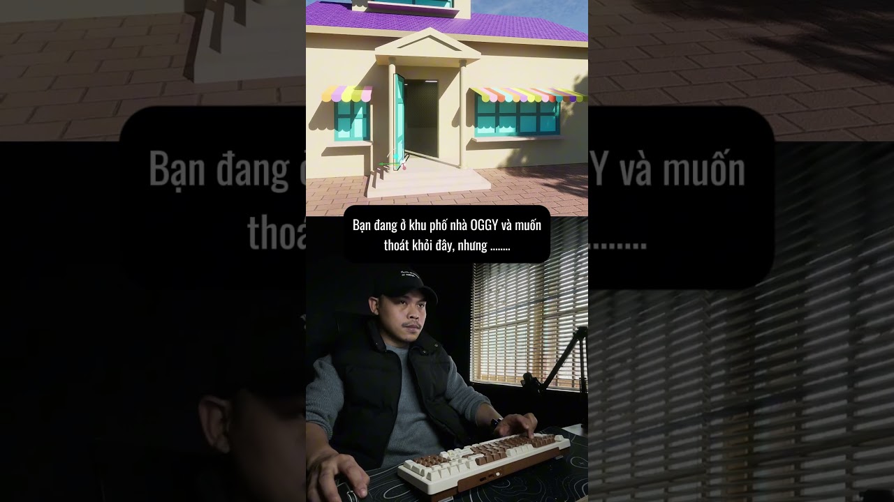 Nh&agrave; OGGY l&agrave; ... backroom #chuqkientruc #architecture #funny #dreamcore #backrooms
