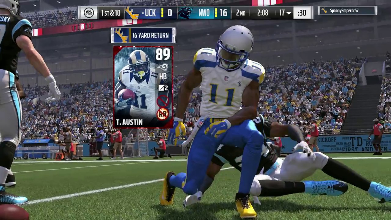 Madden 17: Ultimate Team: MUT head to head online (game 130)
