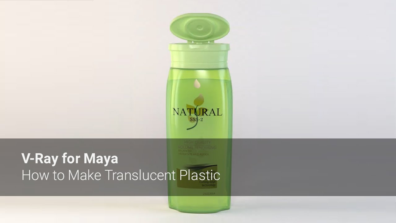 V-Ray for Maya &mdash; How to Make Translucent Plastic