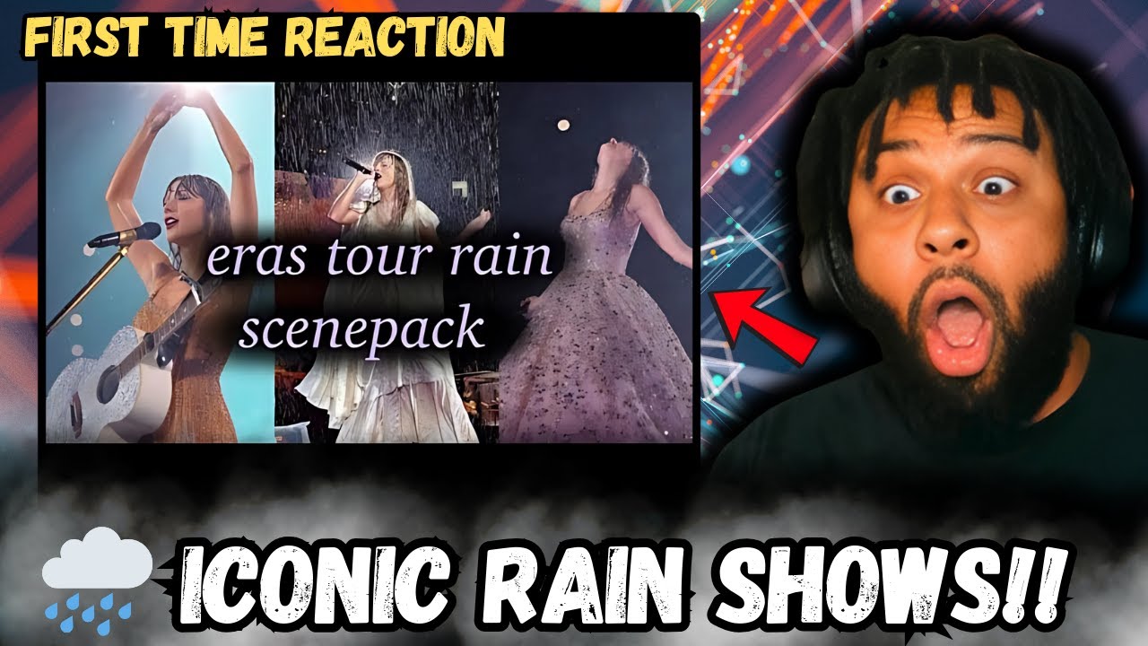 Taylor Swift – Eras Tour Rain Show Compilation [REACTION] | ICONIC Swiftie Moments!