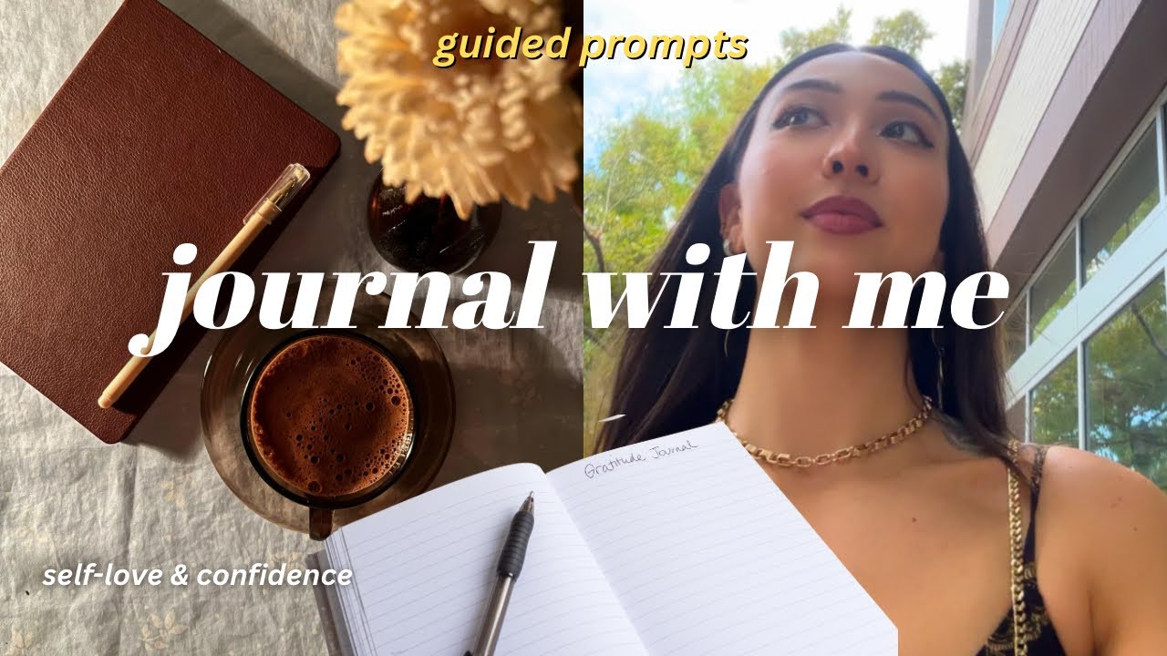 Guided Journaling Prompts for Confidence & Self-Love ❤️ Journal With Me