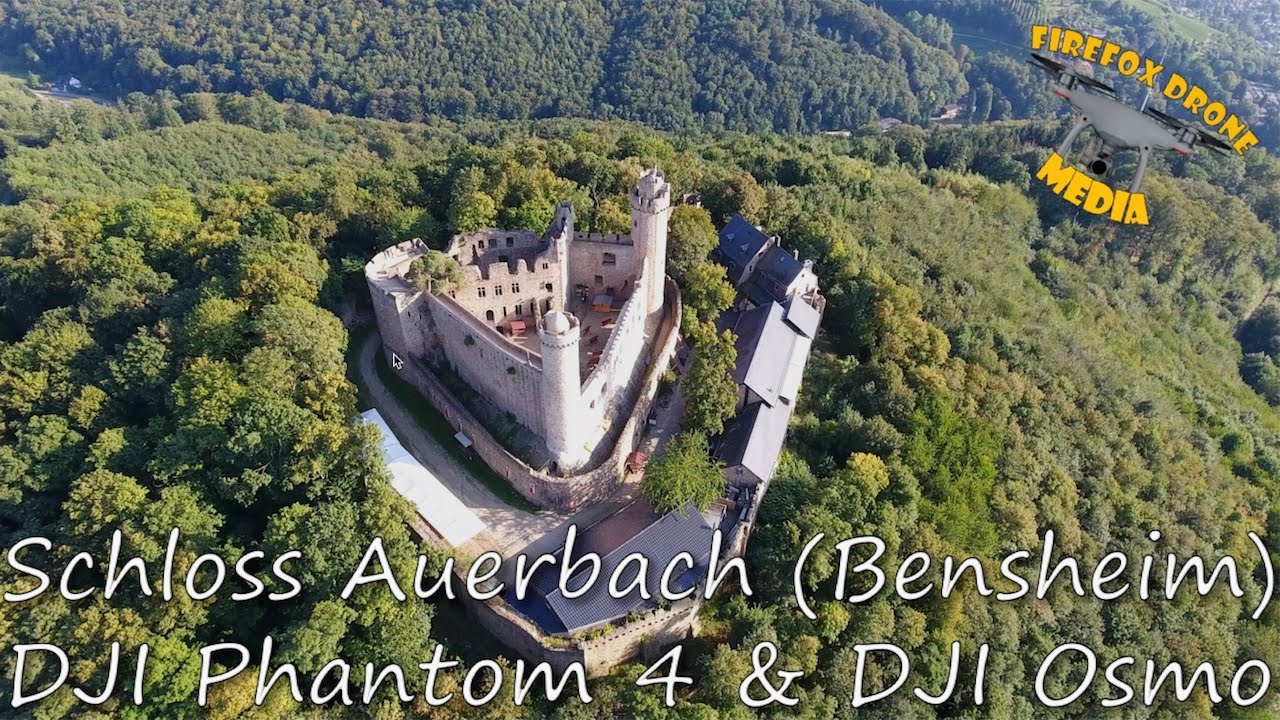 Schloss Auerbach (Bensheim) - DJI Phantom 4 & Osmo