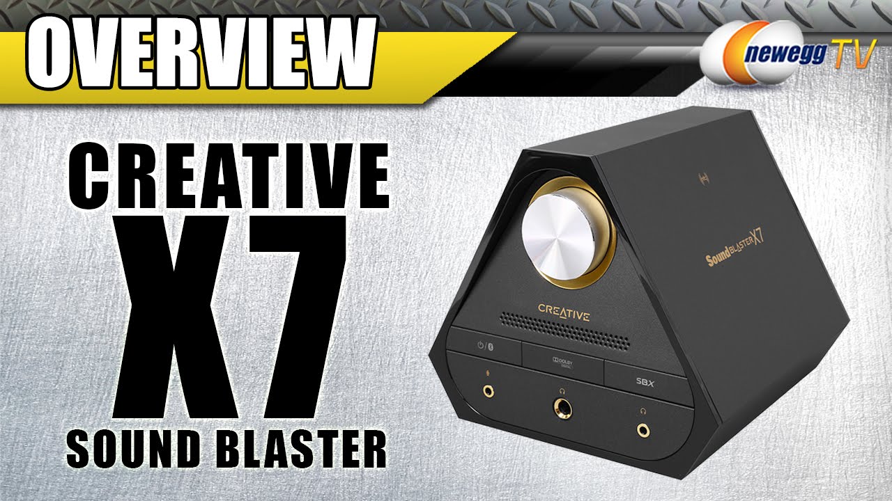 Creative X7 5.1 Channels 24-bit Sound Blaster Overview - Newegg TV