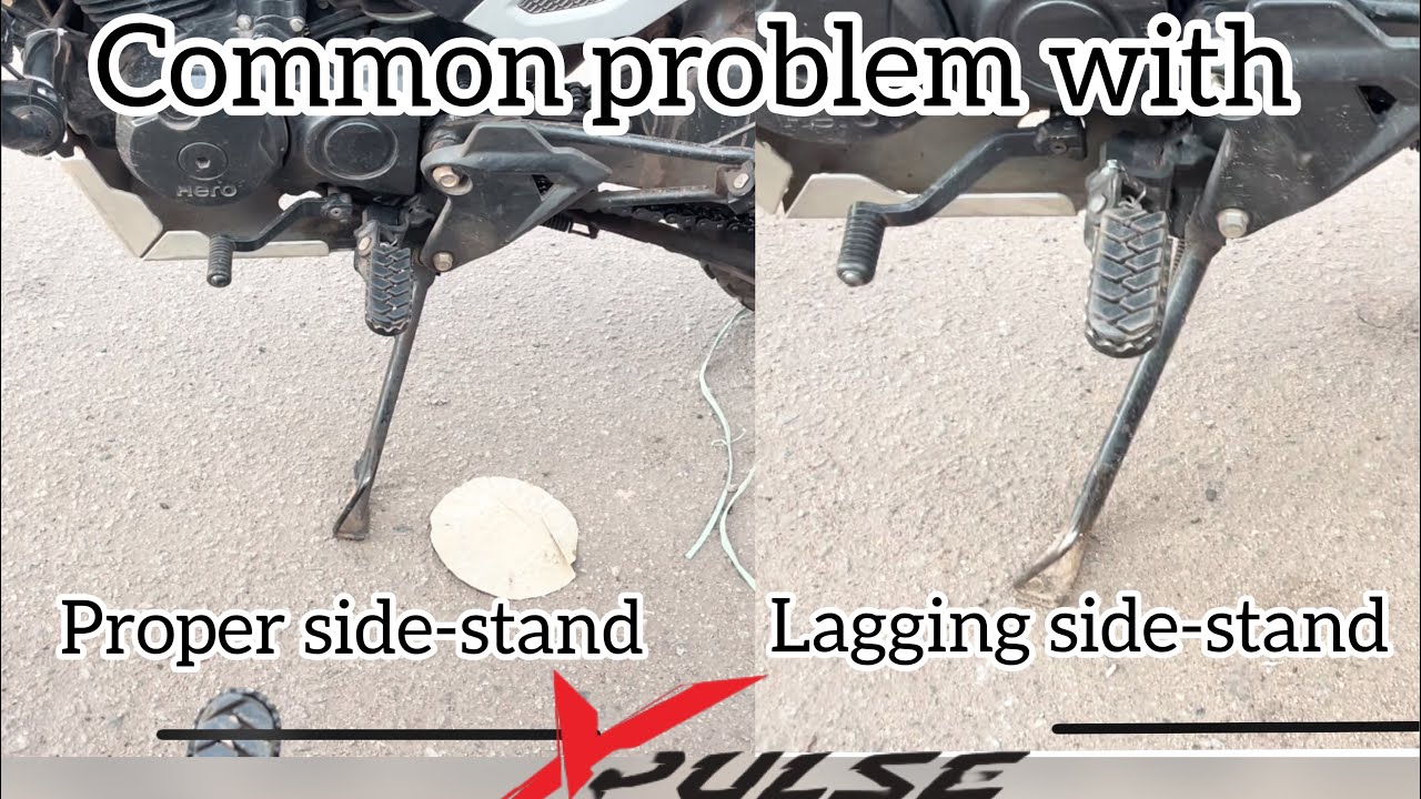 Xpulse side stand problem #xpulse200 #sidestand #solution