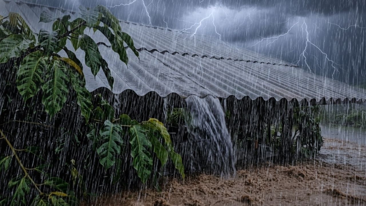 Extreme Heavy Rain 🌧️ | Calm Rain Sound for Sleep When Your Thoughts Feel Too Loud