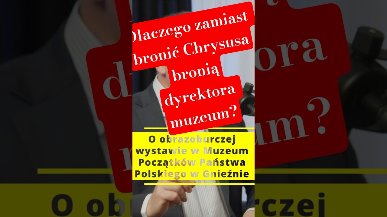 Zamiast bronić Chrystusa, bronią dyrektora muzeum. Dlaczego?