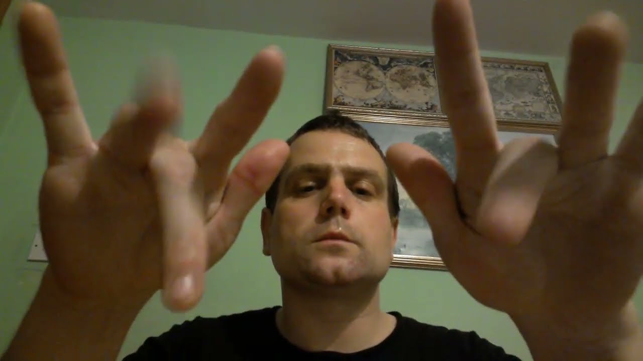ASMR Hand Movements and Face Tracing- Celebrating 1st 2 Subscribes