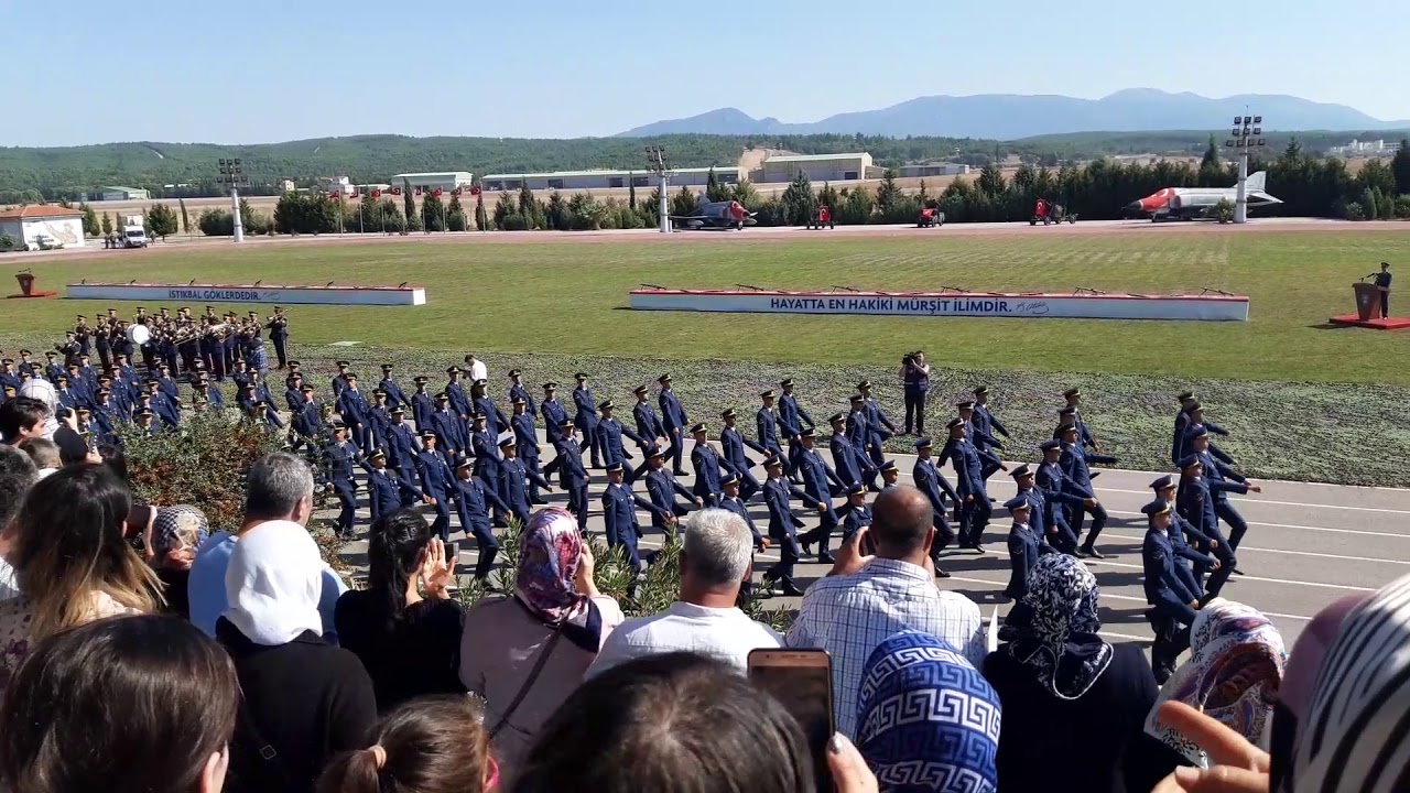 2020 Hava astsubay öğrencileri yemin töreni ve yürüyüşü