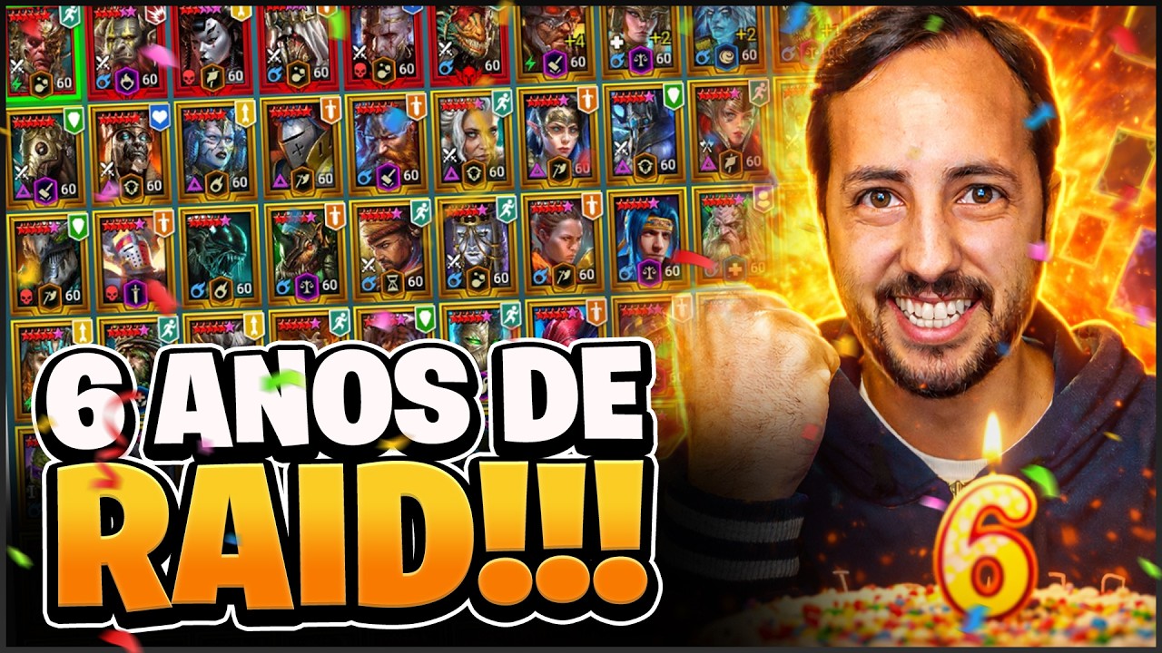 POR DENTRO DE UMA CONTA DE 6 ANOS DE RAID | Raid Shadow Legends