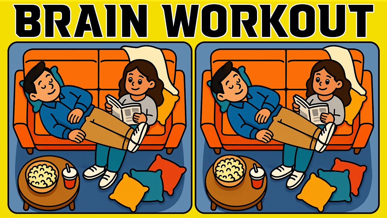 Try This Spot the Difference Brain Workout (A Bit Tricky)