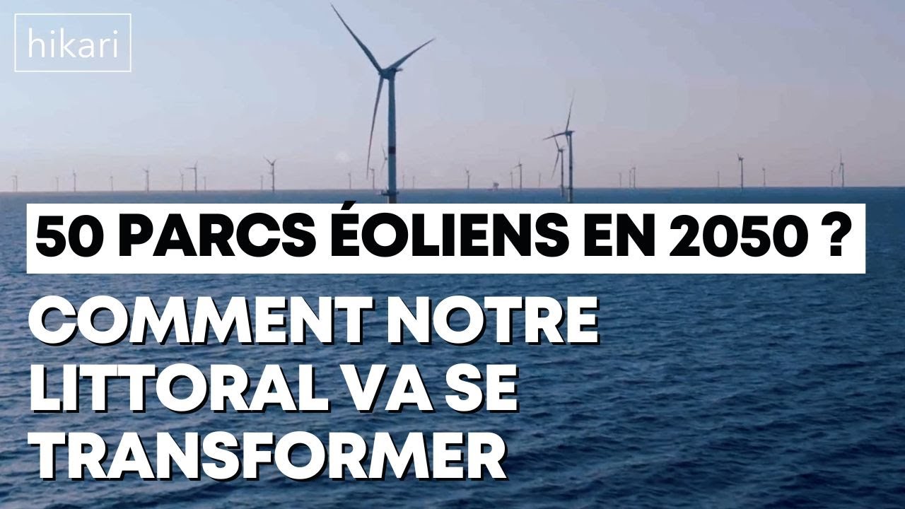 Le littoral français modifié par les éoliennes ?
