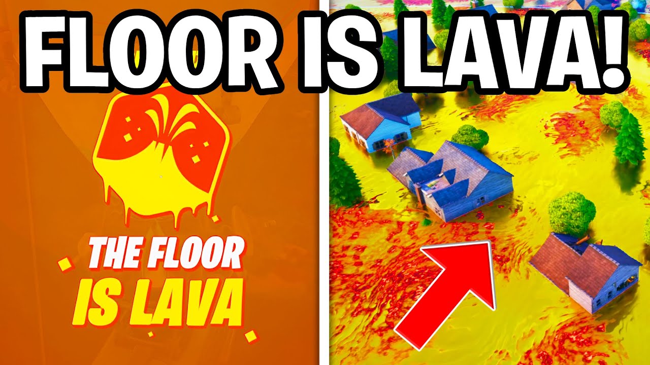 Событие &laquo;ПОЛ &mdash; ЭТО ЛАВА&raquo; в Fortnite Reload!