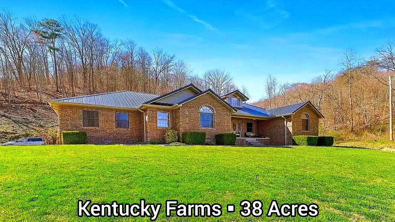 Kentucky Farms For Sale | 38 Acres | Kentucky Land For Sale | Country Home With Land | Farmsland