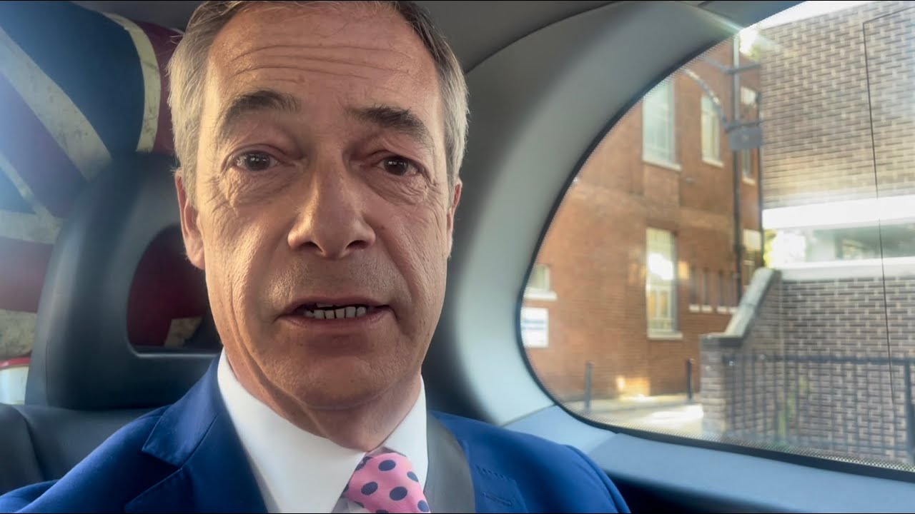 Farage reacts to PM Sunak.