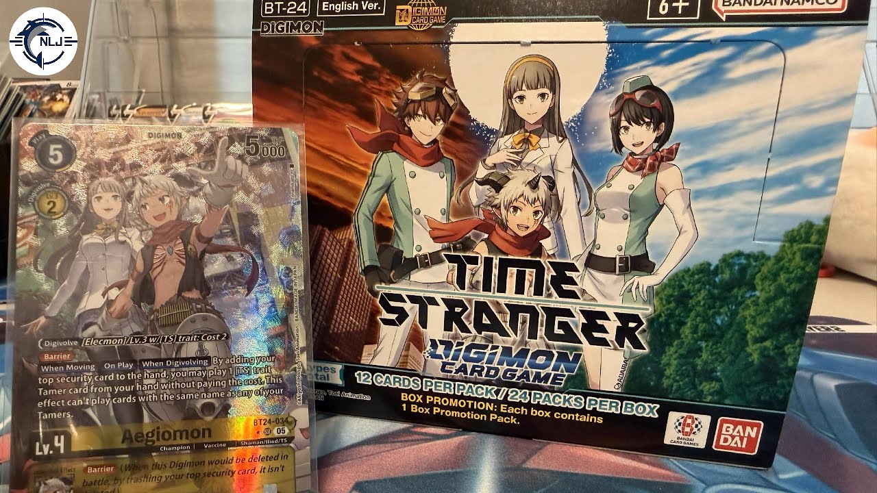 BT24 Time Stranger Box Opening | Digimon Card Game & Digimon TCG