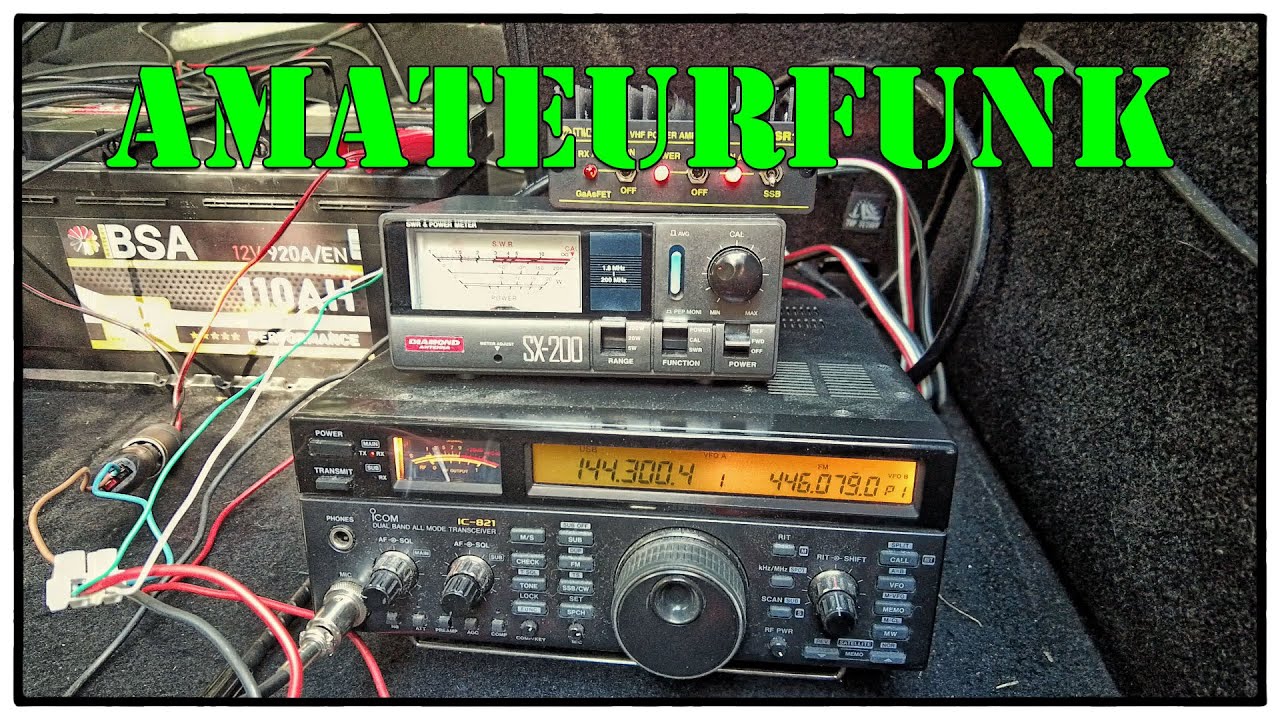 Amateurfunk - 2 Meter SSB Amateurfunk - DG2GPK - QTH Locator JN48BB
