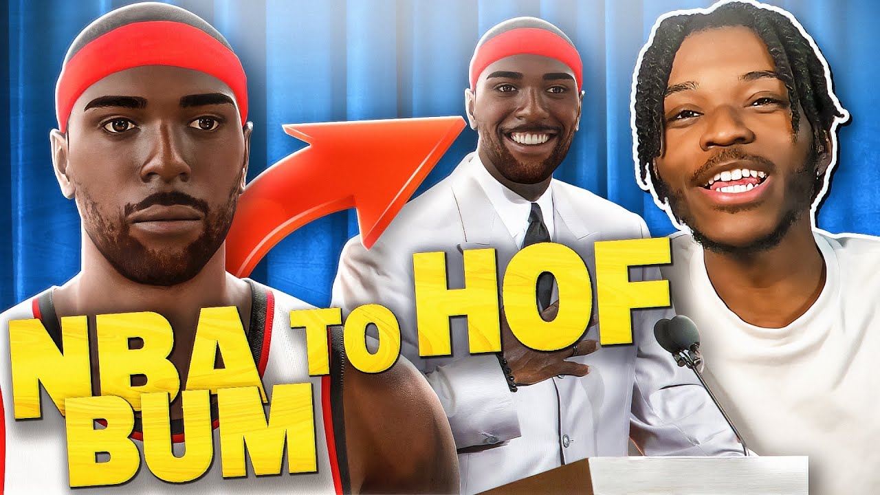 I Tried To Turn This BUM To A HALL OF FAMER In NBA 2K22