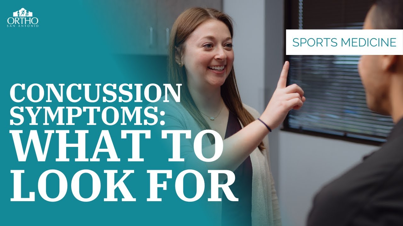 Concussion Symptoms in Athletes | Sports Medicine Concussion Care in San Antonio
