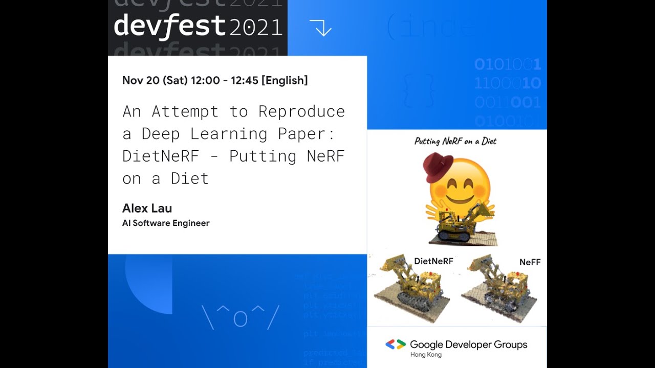 Implementing DietNeRF in Flax/JAX Community Week by Alex Lau [English]