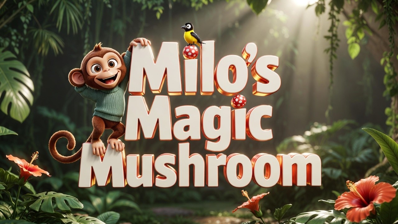 Milo and the Polka Dot Mushroom | Picture Book Audio Book for Kids