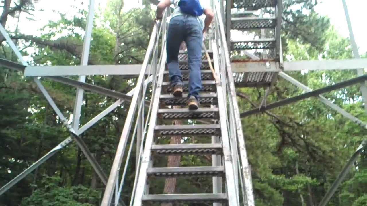 Hoosier National Forest Fire Tower POV