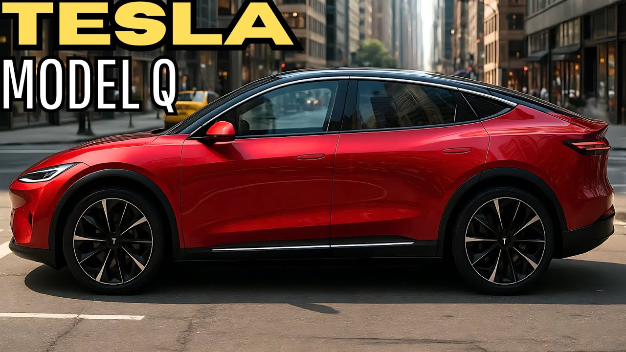 НОВАЯ Tesla Model Q 2026 года уже здесь — потрясающий дизайн!
