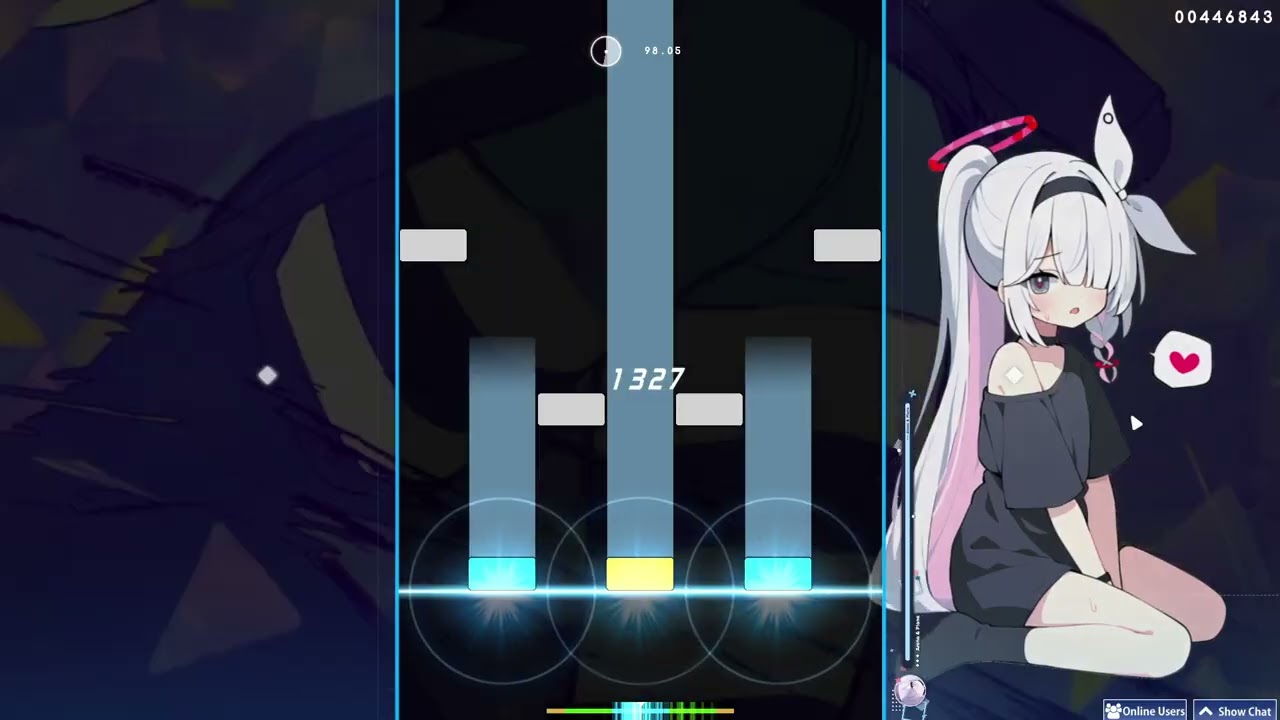 [O!m 7k] 3.64★ Startear -TV size ver.- [7K Lv.24] 97.72%
