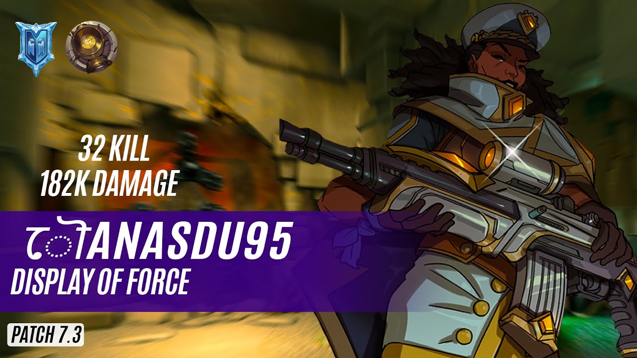 32 KILL 182K DAMAGE ৌanasdu95 OCTAVIA PALADINS COMPETITIVE (DIAMOND) DISPLAY OF FORCE