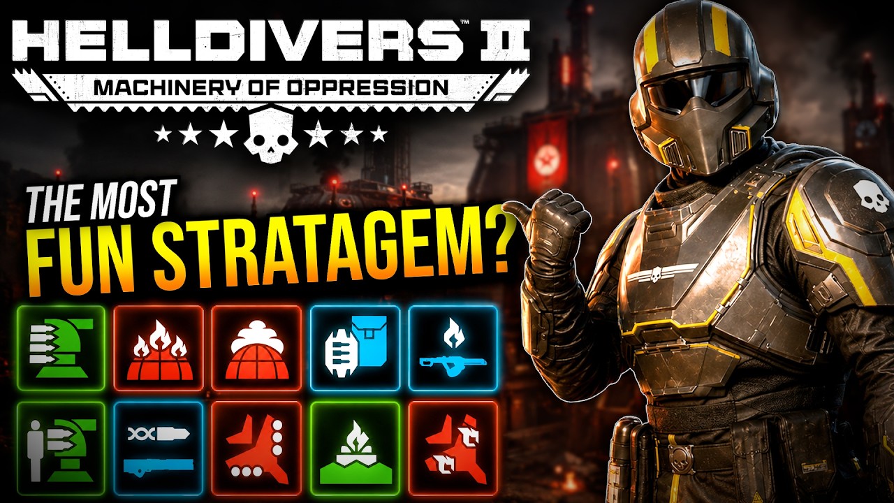 Рейтинг САМЫХ ВЕСЕЛЫХ стратагем в Helldivers 2!