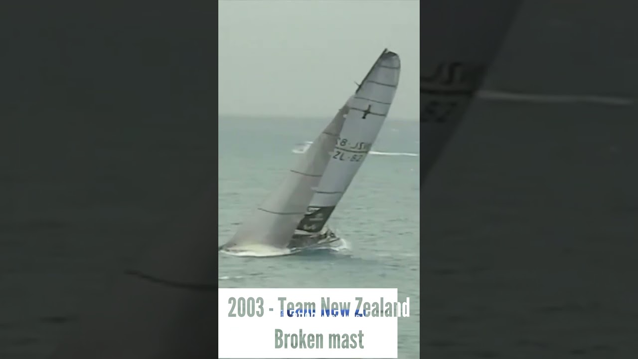 Sailing dramatic moments in America's Cup 