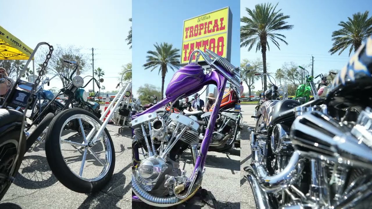 Daytona Bike week 2026 chopper show!