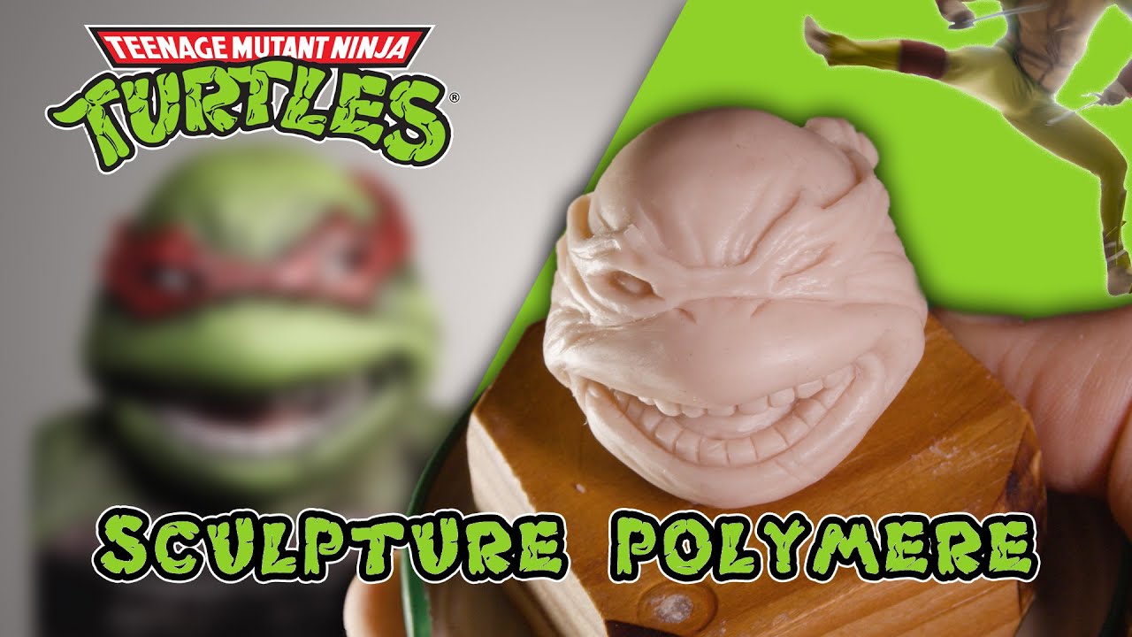 Je sculpte une Tortue Ninja en pâte polymère Sculpey