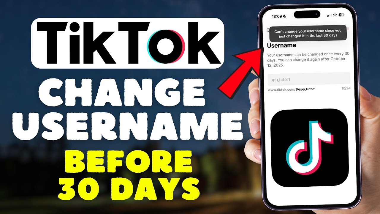 How to Change TikTok Username Before 30 Days (NEW UPDATE!)