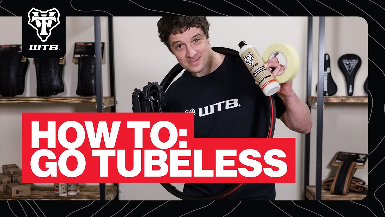 HOW TO: GO TUBELESS #tubeless #mtb #mountainbike #gravelbike #tubelesstires