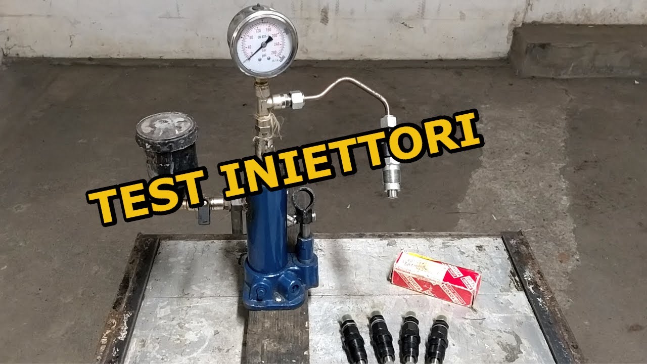 Test Iniettori Diesel - Toyota 4Runner 2L 2LT 3L 5L 1KZ 1KZT - Pop Tester