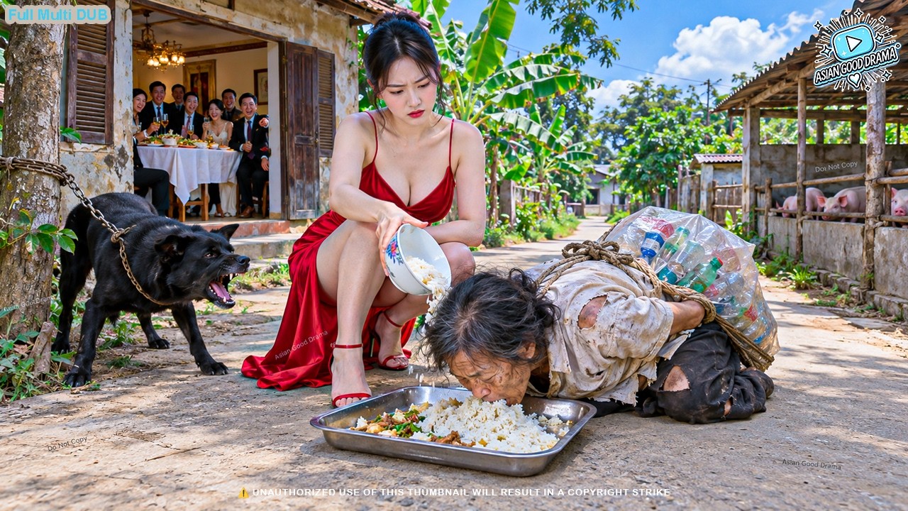 Old Woman Is Fed Leftovers By Rich Kids, Chairman's Daughter Hears And Returns To Take Revenge