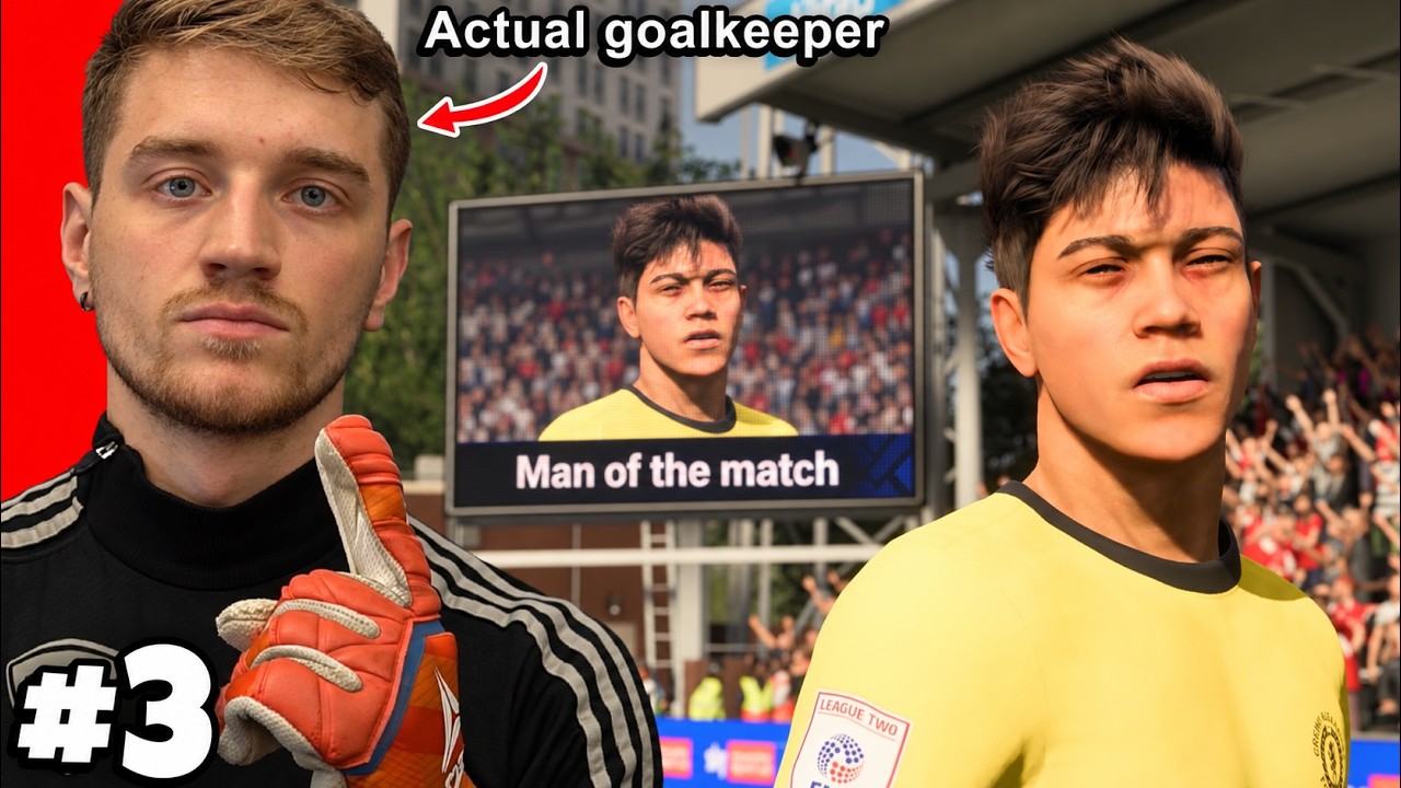 M&oacute;j NAJBARDZIEJ SZALONY występ! #3: Kariera bramkarza w FC 27, ale jestem bramkarzem w prawdziwym...