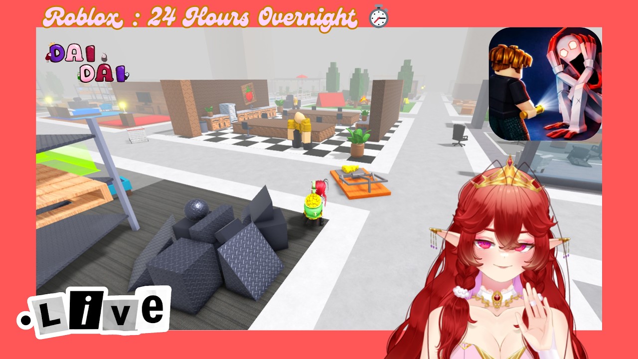 ไดได | กองโจร Roblox Roblox : 24 Hours Overnight ⏱️​ Attack on Titan