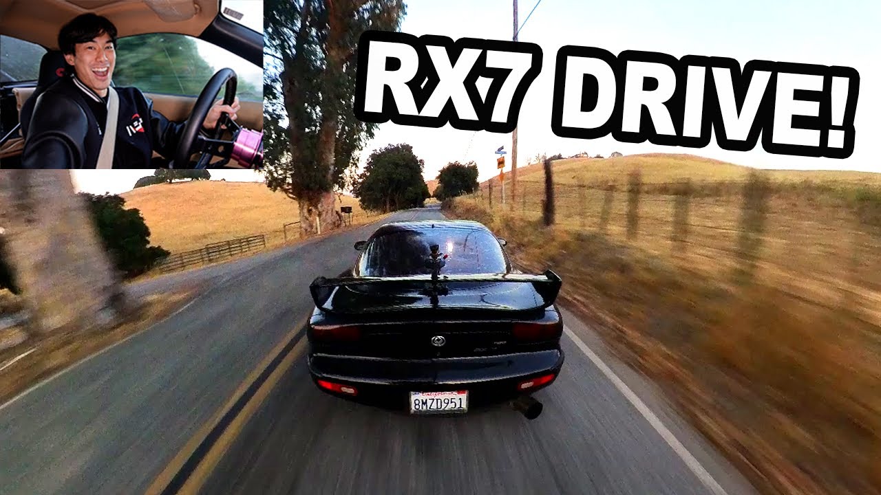 Тестовый заезд новых шин RX7 FD! | Скорость 35 миль в час