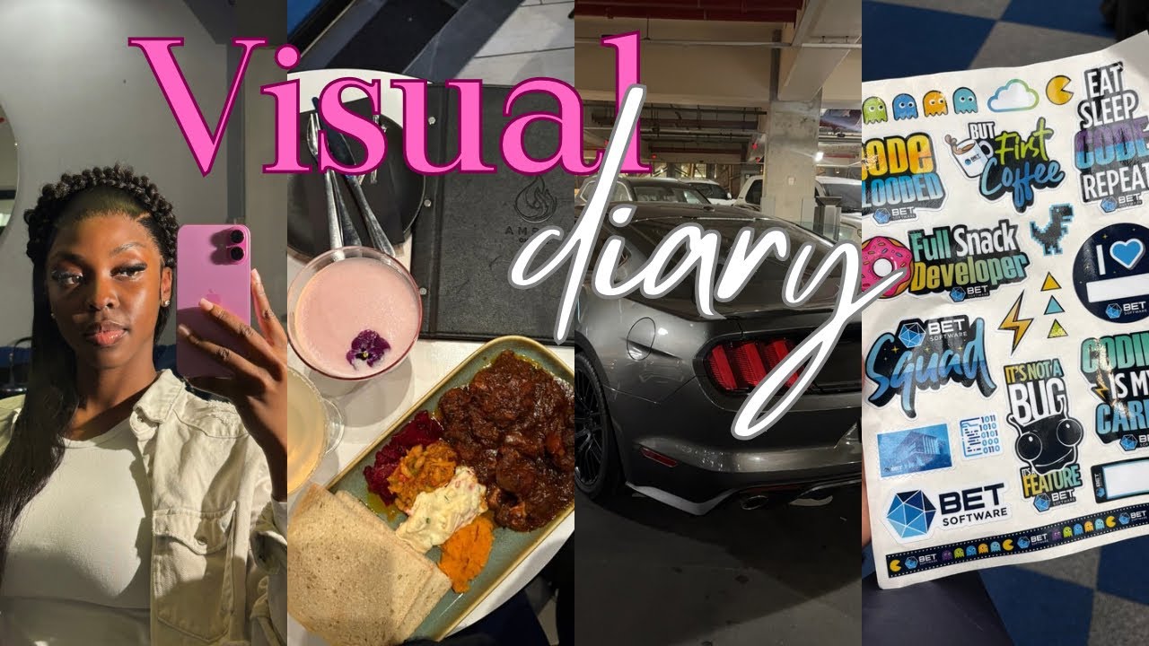 Visual Diary: days on campus, career expo, weekly hair appt. & more ! 