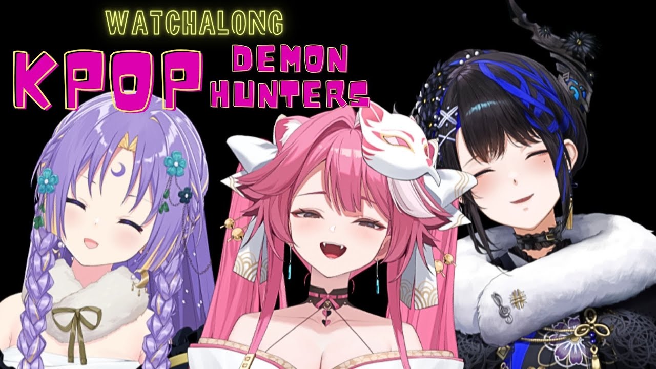 【V3LVET】Watchalong Kpop Demon Hunters!【hololive】