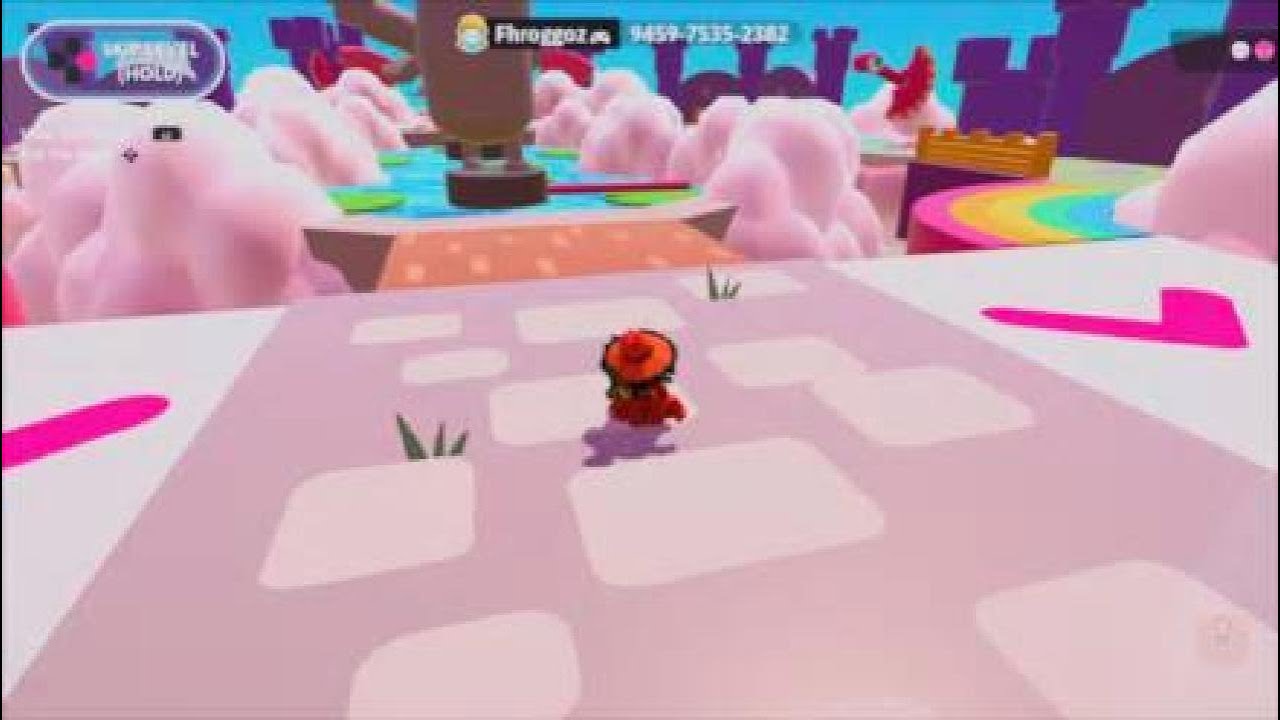 Fall Guys | Creative – Spectacular Skyway by Fhroggoz –9459-7535-2382 | Watch out for bouncy clouds!