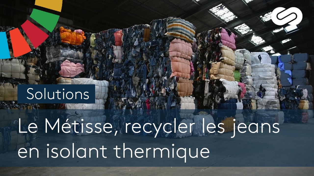 Le Métisse, transformer vos vieux jeans en isolant thermique - SOLUTIONS