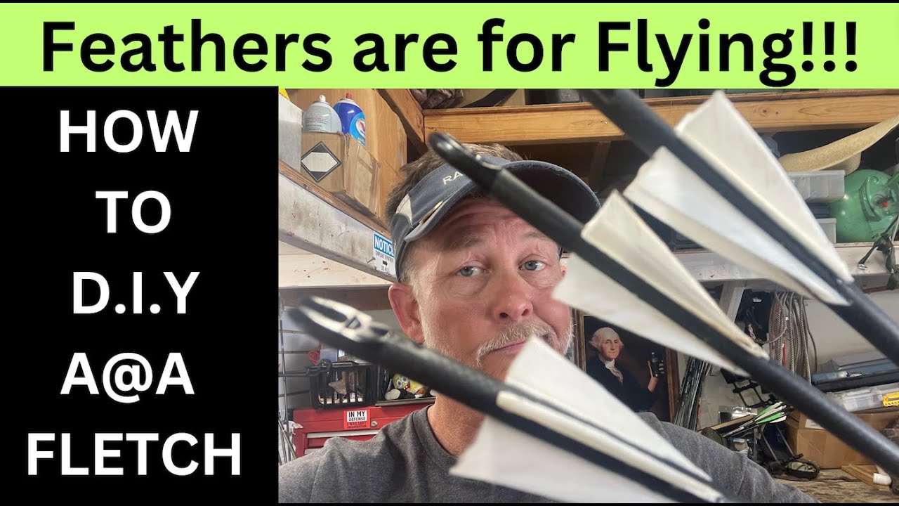 How to fletch with feathers (AA fletch)